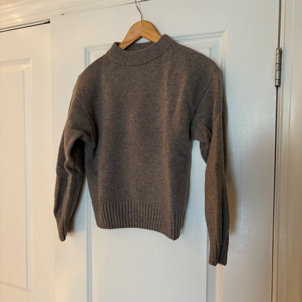 NWOT Uniqlo Crewneck Sweaters, Purchased from Japan in Taupe